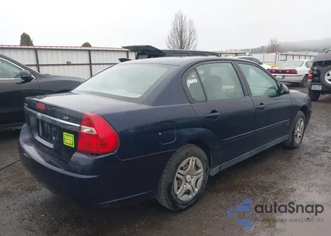 2007 Chevrolet Malibu Ls from USA, damaged, VIN 1G1ZS58F47F213766